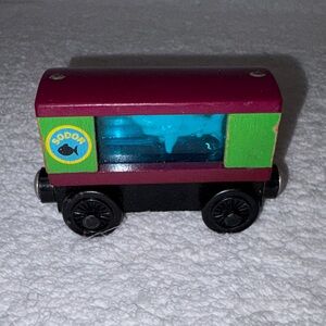 Sodor AQUARIUM CAR With SHARK - Thomas The Train Wooden Railway Friends BRIO